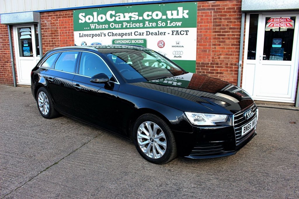 2016 66 AUDI A4 2.0 AVANT TDI ULTRA SE 5d AUTO 148 BHP