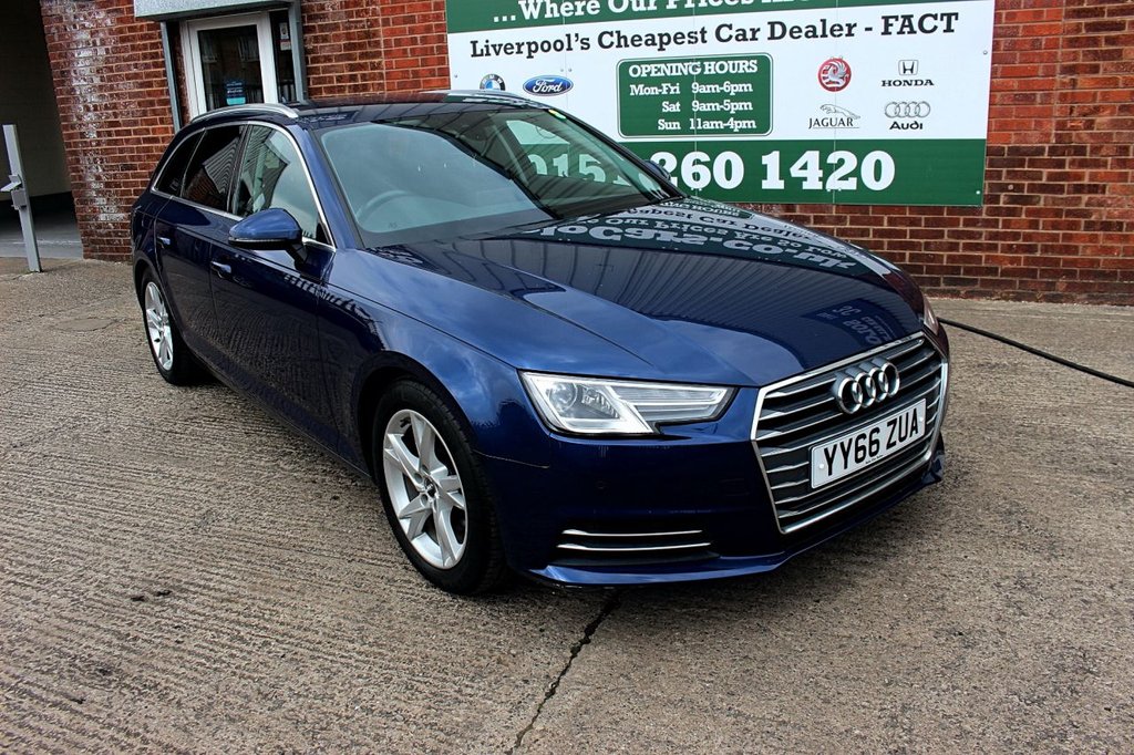 2016 66 AUDI A4 2.0 AVANT TDI ULTRA SPORT 5d 148 BHP