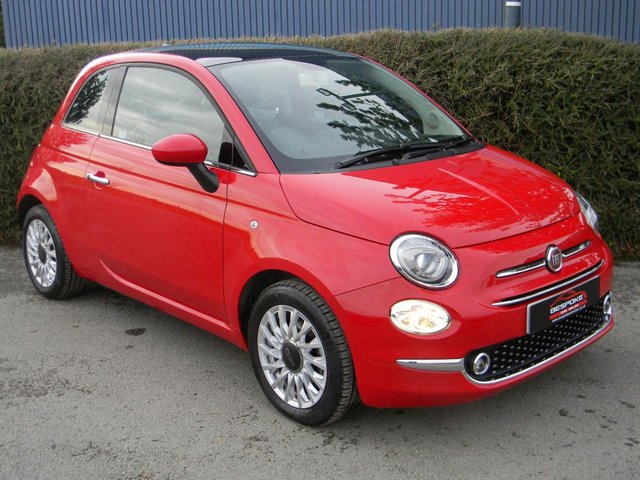 2018 68 Fiat 500 1.2 LOUNGE 3d 69 BHP
