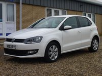 USED 2013 63 VOLKSWAGEN POLO 1.2 MATCH EDITION 5d 69 BHP www.suffolkcarcentre.co.uk - Located at Reydon