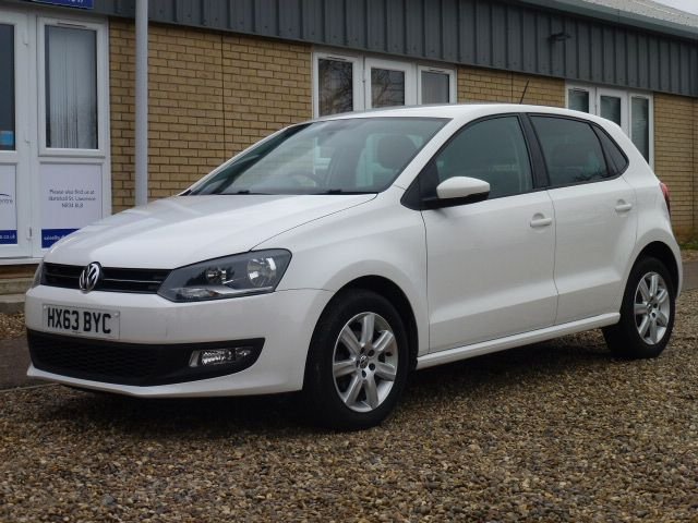 2013 63 Volkswagen Polo 1.2 MATCH EDITION 5d 69 BHP