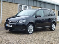 USED 2012 62 VOLKSWAGEN TOURAN 1.6 SE TDI DSG 5d 106 BHP www.suffolkcarcentre.co.uk - Located at Reydon