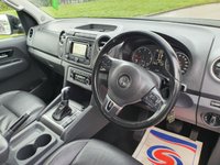 USED 2015 65 VOLKSWAGEN AMAROK 2.0 DC TDI HIGHLINE 4MOTION 180 BHP ** NO VAT ** FULL LEATHER +SAT NAV