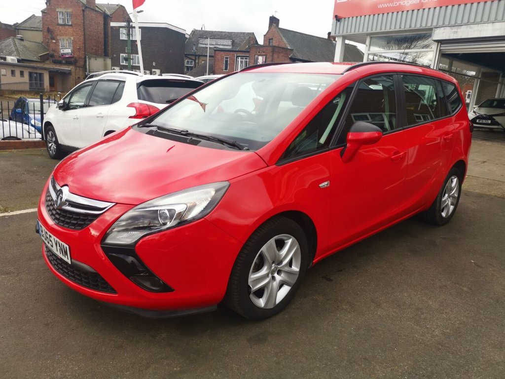 View our VAUXHALL ZAFIRA TOURER