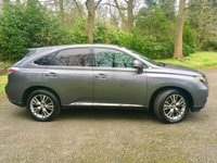 USED 2012 12 LEXUS RX 3.5 450H ADVANCE HYBRID /PAN ROOF 5d AUTO 295 BHP ONLY 40,000 MILES / NO ULEZ CHARGE/ FULL LEXUS SERVICE HISTORY/PANORAMIC SUNROOF/FULL LEATHER FANTASTIC SERVICE HISTORY X6 LEXUS MAIN DEALER SERVICES , LAST SERVICED @38,061 MILES WONDERFULL CONDITION //JUST MOT'D
