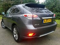 USED 2012 12 LEXUS RX 3.5 450H ADVANCE HYBRID /PAN ROOF 5d AUTO 295 BHP ONLY 40,000 MILES / NO ULEZ CHARGE/ FULL LEXUS SERVICE HISTORY/PANORAMIC SUNROOF/FULL LEATHER FANTASTIC SERVICE HISTORY X6 LEXUS MAIN DEALER SERVICES , LAST SERVICED @38,061 MILES WONDERFULL CONDITION //JUST MOT'D