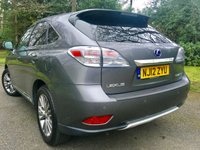 USED 2012 12 LEXUS RX 3.5 450H ADVANCE HYBRID /PAN ROOF 5d AUTO 295 BHP ONLY 40,000 MILES / NO ULEZ CHARGE/ FULL LEXUS SERVICE HISTORY/PANORAMIC SUNROOF/FULL LEATHER FANTASTIC SERVICE HISTORY X6 LEXUS MAIN DEALER SERVICES , LAST SERVICED @38,061 MILES WONDERFULL CONDITION //JUST MOT'D