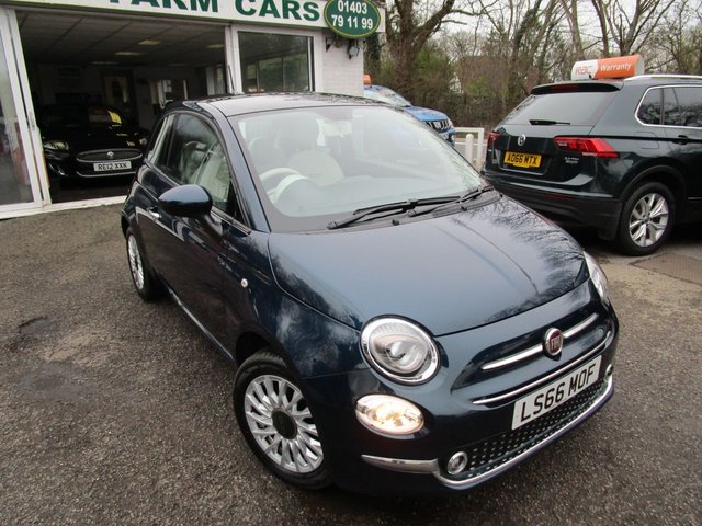 2016 66 Fiat 500 1.2 LOUNGE 3d 69 BHP NEW SHAPE *7