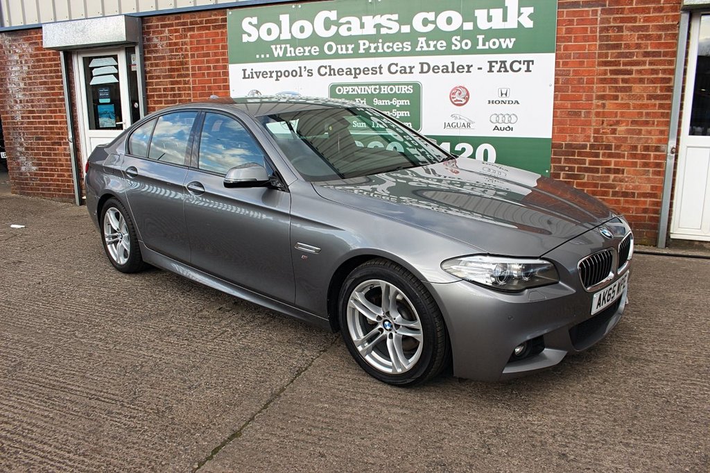 2015 65 BMW 5 SERIES 2.0 520D M SPORT 4d AUTO 188 BHP