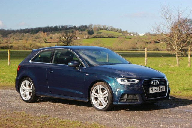 2016 66 Audi A3 2.0 TDI S LINE 3d 148 BHP