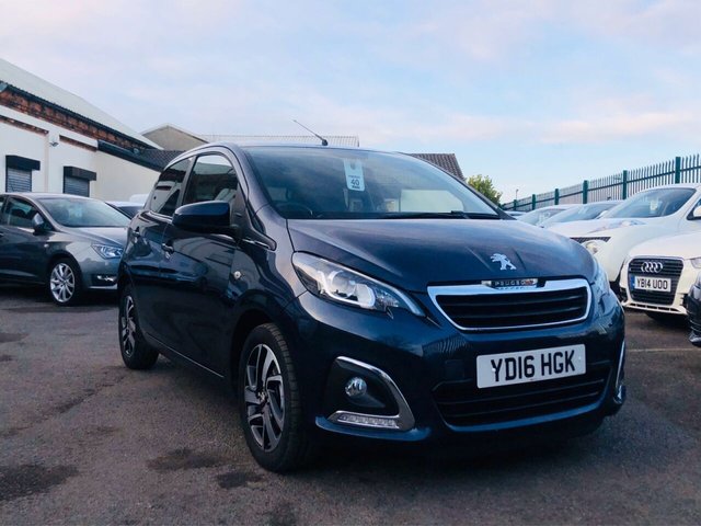 2016 16 Peugeot 108 1.2 PURETECH ALLURE 5d 82 BHP