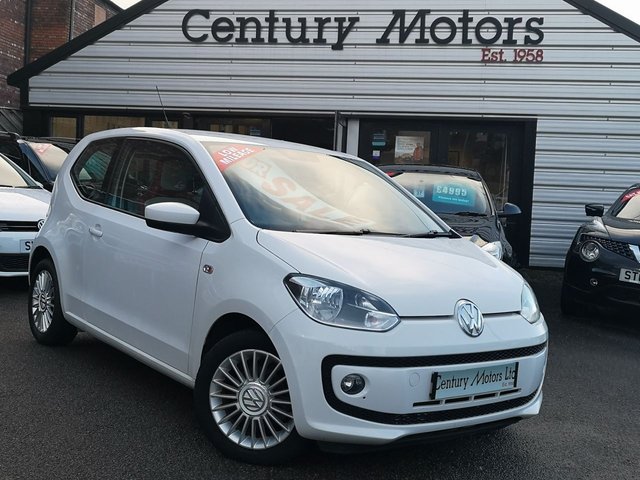 2012 12 Volkswagen Up 1.0 HIGH UP 3d - SAT NAV, ALLOYS, LEATHER