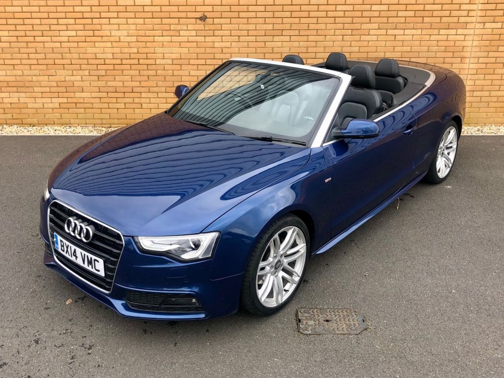 USED 2014 14 AUDI A5  S LINE SPECIAL EDITION // Auto // Convertible // 2.0TDI // 175 BHP // px swap 