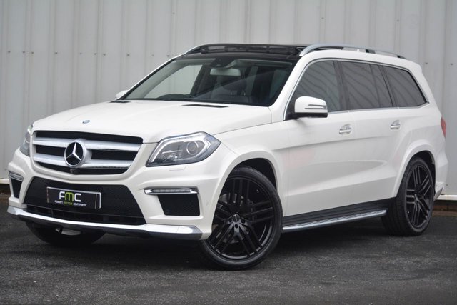 2015 65 Mercedes-Benz GL Class 3.0 GL350 BLUETEC AMG SPORT 5d 255 BHP **Pearl White - Over £15000 of Spec**