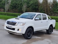 USED 2012 12 TOYOTA HI-LUX 3.0 INVINCIBLE 4X4 D-4D DCB 169 BHP SAT NAV + REVERSING CAMERA