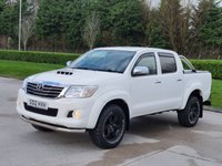 USED 2012 12 TOYOTA HI-LUX 3.0 INVINCIBLE 4X4 D-4D DCB 169 BHP SAT NAV + REVERSING CAMERA