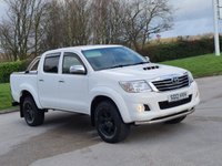 USED 2012 12 TOYOTA HI-LUX 3.0 INVINCIBLE 4X4 D-4D DCB 169 BHP SAT NAV + REVERSING CAMERA