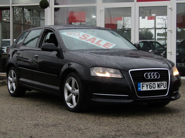 2010 60 Audi A3 1.6 SPORTBACK MPI TECHNIK 5d 101 BHP