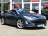USED 2012 12 PEUGEOT RCZ 1.6 THP GT 2d 156 BHP Finished in DOLPHIN Grey metallic with FULL HEATED ELECTRIC MEMORY LEATHER TRIM. This pretty looking RCZ strikes a balance between style and practicality, comfort and handling. It's great to drive, frugal and well equipped, plus surprisingly practical when used as a two-seater. Features include, Heated Electric memory Leather seats, Park Sensors, Power folding mirrors, 2 Keys and much more. Dealer serviced at 8369 miles, 17436 miles, 25806 miles, 33144 miles, 42629 miles and at 45962 miles.