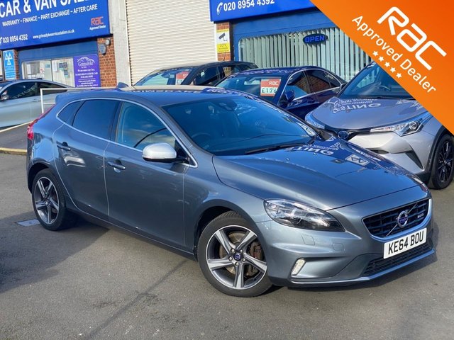 2015 64 Volvo V40 2.0 D3 R-DESIGN LUX NAV 5d 148 BHP