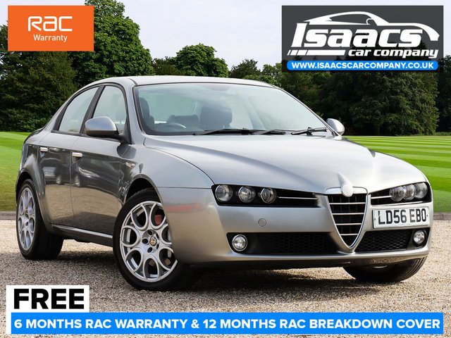 2006 56 ALFA ROMEO 159 2.4 JTD 20V LUSSO 4d 200 BHP