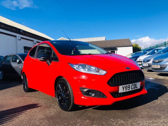 2016 66 Ford Fiesta 1.0 ZETEC S RED EDITION 3d 139 BHP