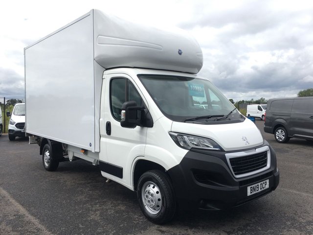 2019 19 Peugeot Boxer 2.0 BLUE HDI L4 LUTON TAIL LIFT 162PS