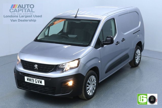 2019 19 PEUGEOT PARTNER 1.6 BlueHDi Professional 100 BHP L2 LWB Euro 6 Low Emission