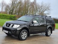 USED 2013 13 NISSAN NAVARA 2.5 DCI PLATINUM 4X4 SHR DCB 188 BHP LEATHER+REVERSING CAMERA, NO VAT
