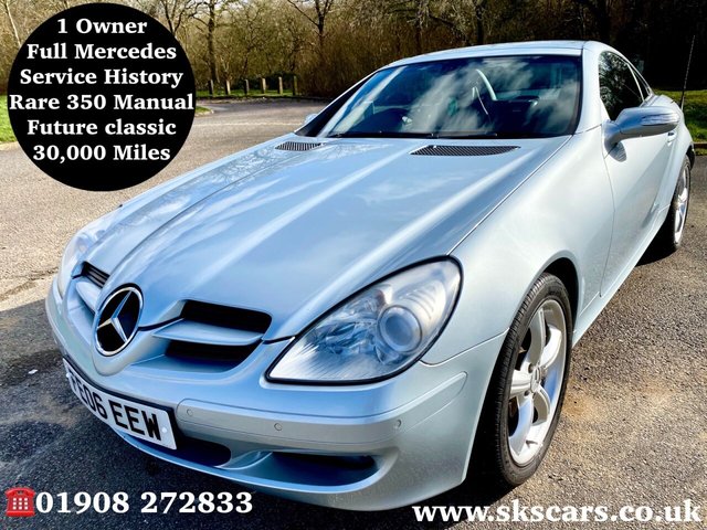 2006 06 Mercedes-Benz Slk 3.5 SLK350 2d 269 BHP