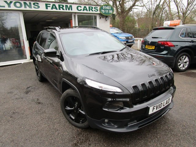 2016 16 Jeep Cherokee 2.2 M-JET II NIGHT EAGLE 4x4 5d 197 BHP AUTOMATIC FOUR WHEEL DRIVE