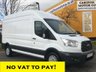 USED 2014 14 FORD TRANSIT 350 TDCi 125 TREND L3 H3 [ NO VAT TO PAY ] LWB HIGH ROOF P/V FWD 