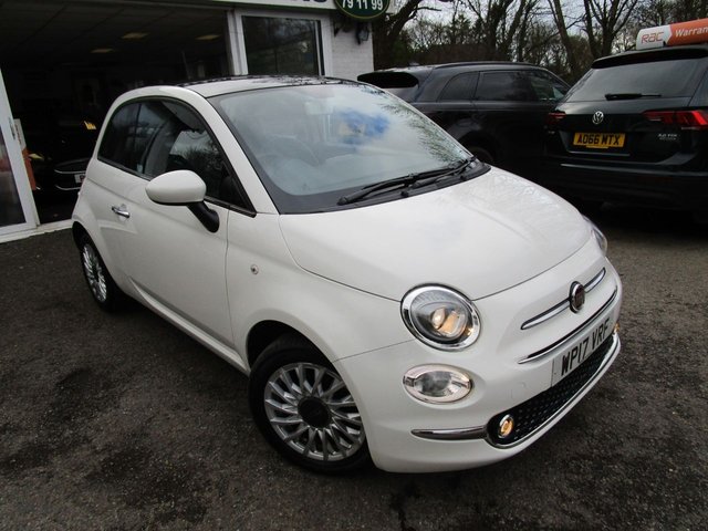 2017 17 Fiat 500 1.2 LOUNGE 3d 69 BHP NEW SHAPE