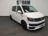 USED 2017 67 VOLKSWAGEN TRANSPORTER T6 SWB 2.0 T28 TDI - DAY VAN - R & R BED - SPORTLINE STYLING - STARTLINE - 150 BHP - MANUAL - 37K MILES 