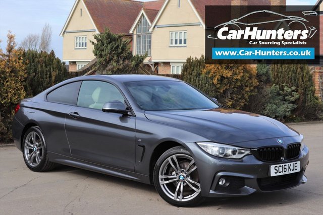 2016 16 BMW 4 SERIES 2.0 420D XDRIVE M SPORT 2d 188 BHP