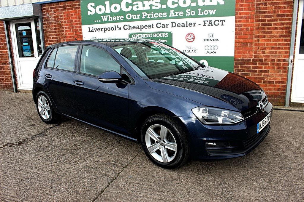 2016 66 VOLKSWAGEN GOLF 1.6 MATCH EDITION TDI BMT 5d 109 BHP