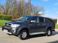 USED 2011 61 TOYOTA HI-LUX 2.5 HL3 4X4 D-4D DCB 142 BHP FULL SERVICE HISTORY ** CANOPY