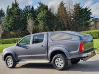 USED 2011 61 TOYOTA HI-LUX 2.5 HL3 4X4 D-4D DCB 142 BHP FULL SERVICE HISTORY ** CANOPY
