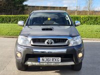USED 2011 61 TOYOTA HI-LUX 2.5 HL3 4X4 D-4D DCB 142 BHP FULL SERVICE HISTORY ** CANOPY