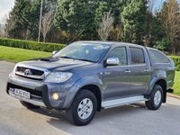 USED 2011 61 TOYOTA HI-LUX 2.5 HL3 4X4 D-4D DCB 142 BHP FULL SERVICE HISTORY ** CANOPY