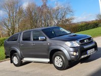 USED 2011 61 TOYOTA HI-LUX 2.5 HL3 4X4 D-4D DCB 142 BHP FULL SERVICE HISTORY ** CANOPY