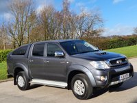 USED 2011 61 TOYOTA HI-LUX 2.5 HL3 4X4 D-4D DCB 142 BHP FULL SERVICE HISTORY ** CANOPY