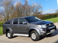 USED 2011 61 TOYOTA HI-LUX 2.5 HL3 4X4 D-4D DCB 142 BHP FULL SERVICE HISTORY ** CANOPY