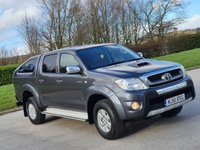 USED 2011 61 TOYOTA HI-LUX 2.5 HL3 4X4 D-4D DCB 142 BHP FULL SERVICE HISTORY ** CANOPY
