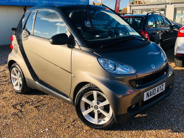2010 10 Smart Fortwo Cabrio 1.0 PULSE MHD 2d 71 BHP