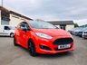 USED 2016 16 FORD FIESTA 1.0 ZETEC S RED EDITION 3d 139 BHP BLUETOOTH * ALLOYS