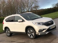 USED 2015 65 HONDA CR-V 1.6 I-DTEC EX 5d 158 BHP SAT NAV + GLASS ROOF + R, CAMERA ++