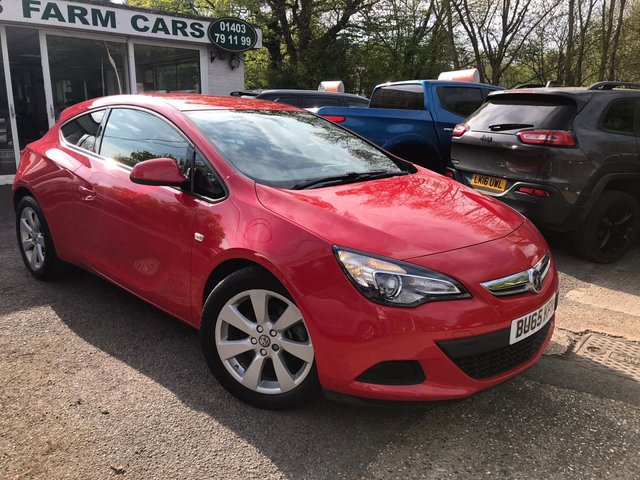 2015 65 Vauxhall Astra 1.4 GTC SPORT S/S 3d 118 BHP
