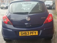 USED 2013 63 VAUXHALL CORSA 1.0 S ECOFLEX 3d 64 BHP 