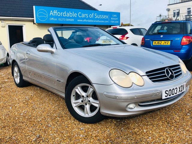 2003 03 Mercedes-Benz Clk 2.6 CLK240 AVANTGARDE 2d 170 BHP